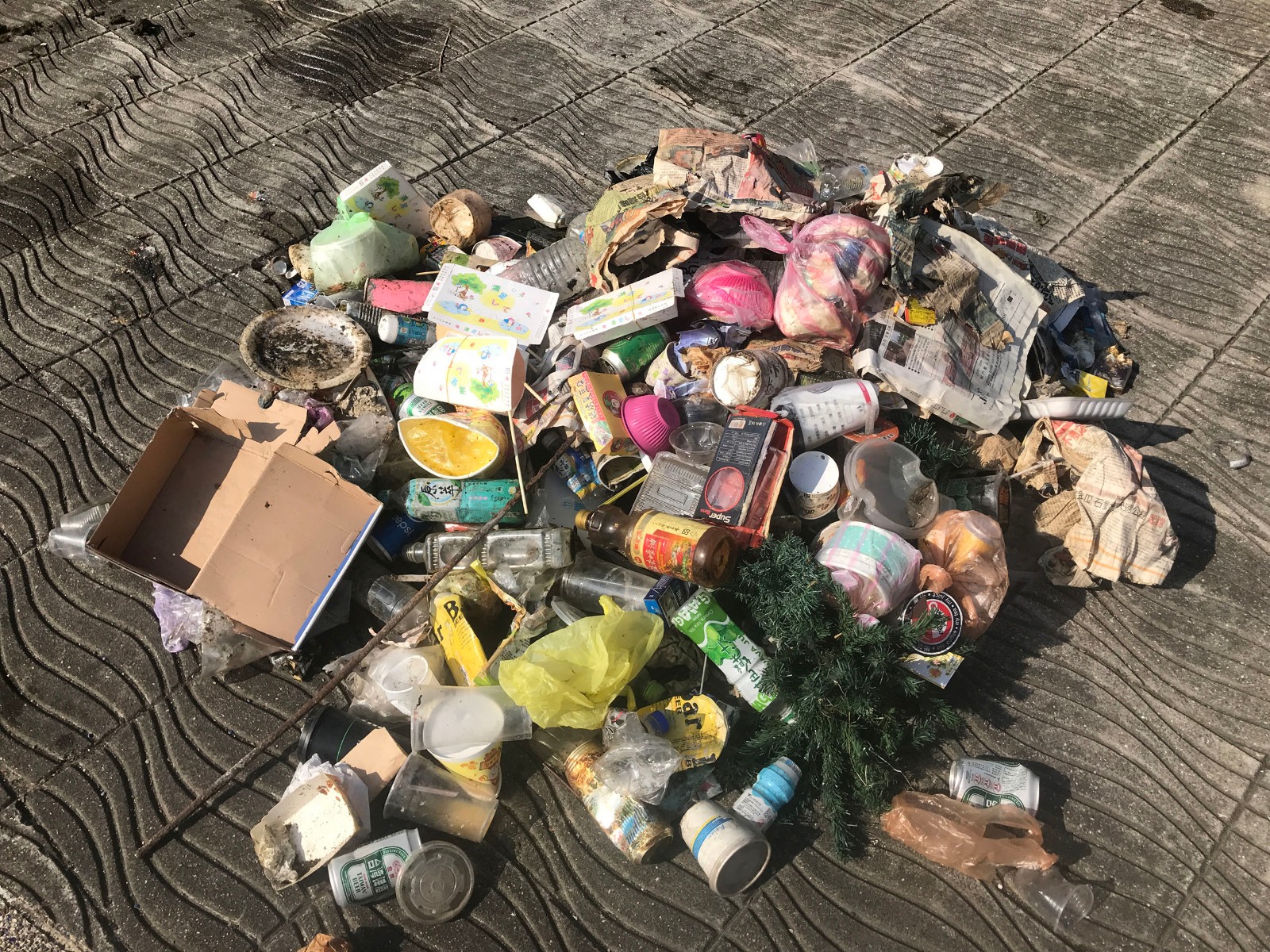 Special Appreciation｜Sanxia Junior High School  Weather: Sunny  Number of people: 84  Hours: 1hrs  Achievements: 14 bags of garbage, a tattered sofa  | Taipei Cultural experience | CAN Culture