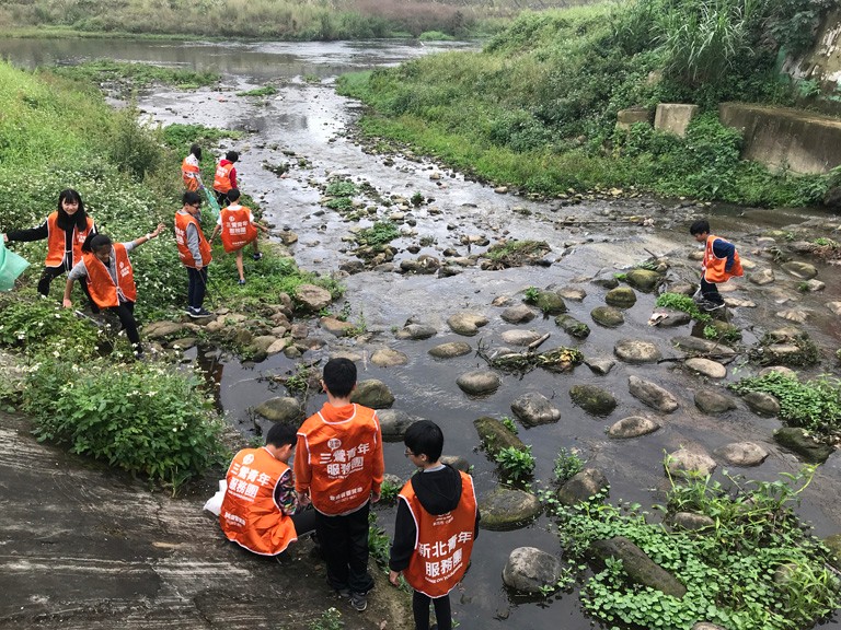 Special Appreciation｜New Taipei Municipal Tour Ya Car Elementary & Junior High School Weather: Sunny  Number of people: 25  Hours: 2hrs  Achievements: 4 bags of garbage  | Taipei Cultural experience | CAN Culture