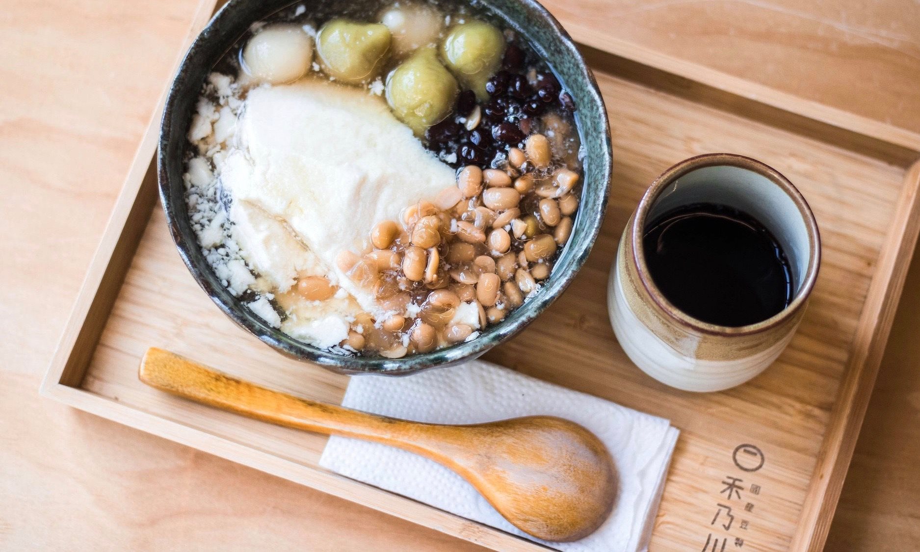 HIDEKAWA Domestic Soybeans Products - Taipei best soy milk shop