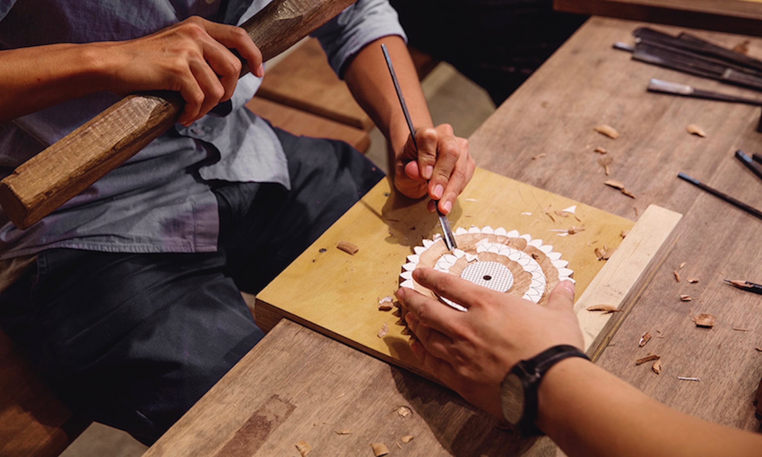 Wood Carving DIY -The Best Culture Experience In Taipei