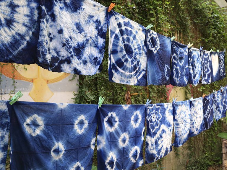 Indigo Dyeing DIY  Experience Activities  - Taiwan popular one-day tour in Taipei Sanxia