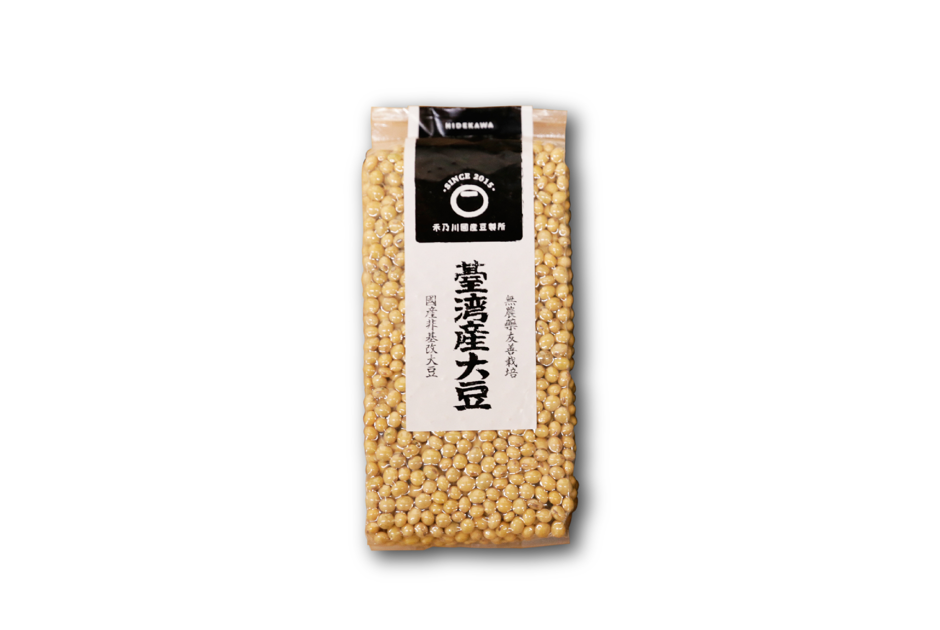 Taiwan domestic non-GMO and pesticide-free soybeans cultivated by local farmers | Taiwan domestic non-GMO soy milk shop | HIDEKAWA