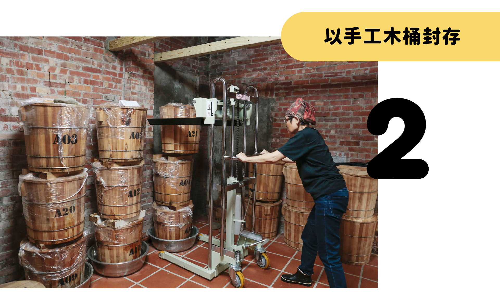 Shinshu Miso is sealed in wooden barrels, handmade by experienced masters of Sanxia, and fermented for three months. | Taiwan domestic non-GMO soy milk shop | HIDEKAWA