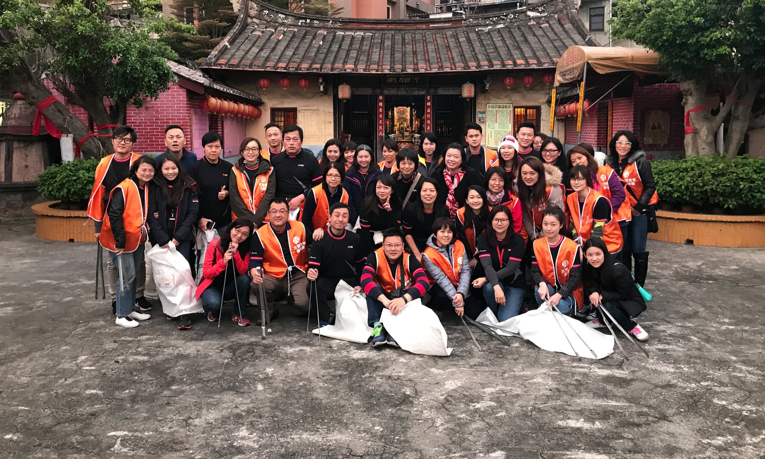 2018/12/14 River Clean-up Operation in Taiwan, Taipei Sanxia