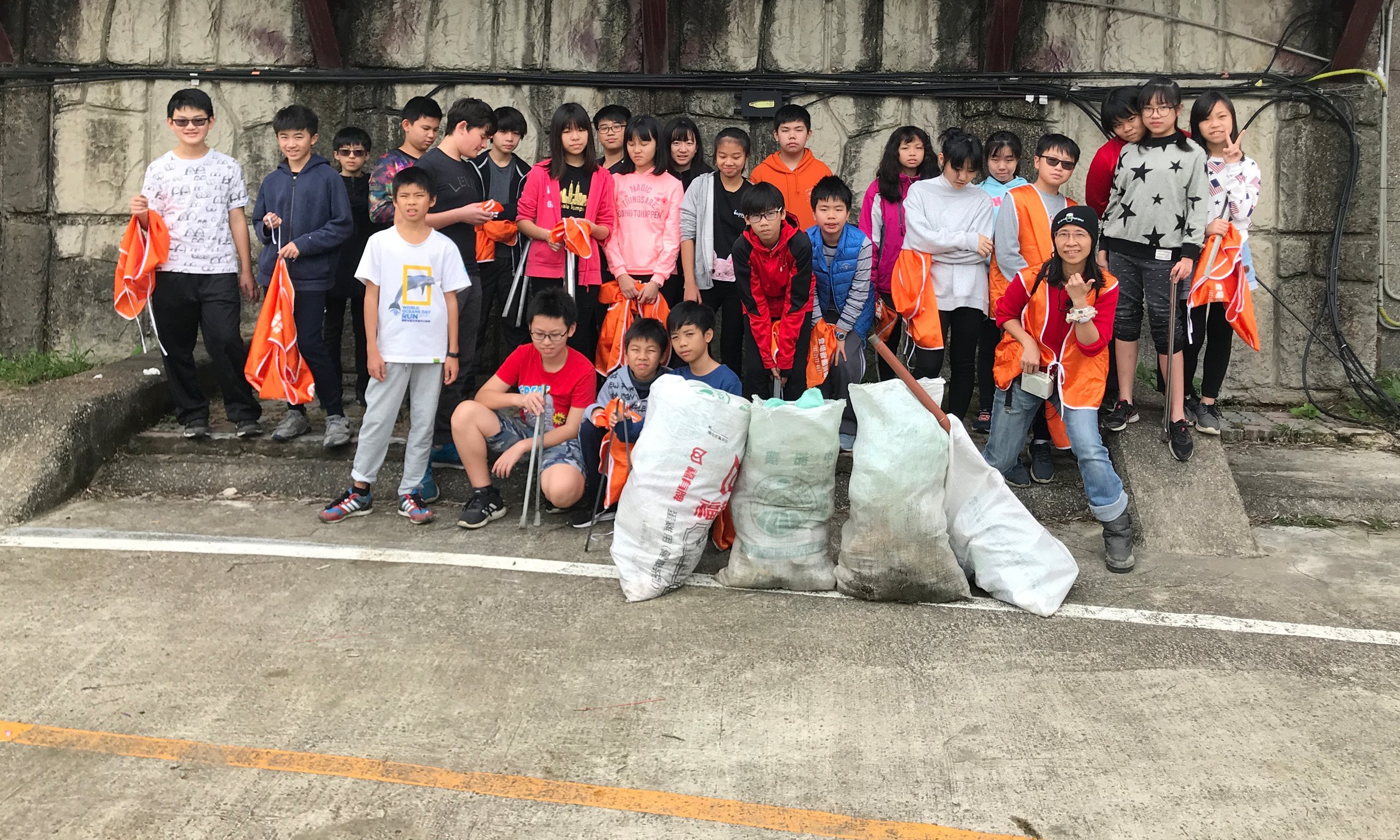 2019/01/05 River Clean-up Operation in Taiwan, Taipei Sanxia