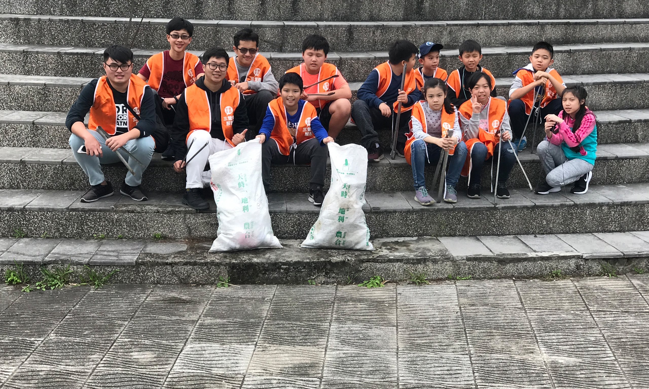 2019/01/19 River Clean-up Operation in Taiwan, Taipei Sanxia